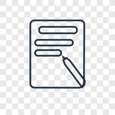 modaya uygun bir tasarım tarzı yazma simgesi. saydam arka plan üzerinde izole simgesini yazma. vektör simgesi basit ve modern düz simgesi web sitesi, mobil, logo, app, yazma UI. simge vektör çizim, Eps10 yazma.