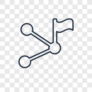 modaya uygun bir tasarım tarzı yarım simgesi. yarım simgesi üzerinde şeffaf arka plan izole. yarıya kadar vektör simgesi basit ve modern düz simgesi web sitesi, mobil, logo, app, UI. yarıya kadar simge vektör çizim, Eps10.