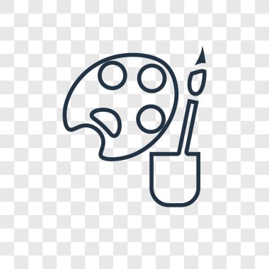 modaya uygun bir tasarım tarzı suluboya simgesi. suluboya simgesi üzerinde şeffaf arka plan izole. suluboya vektör simgesi basit ve modern düz simgesi web sitesi, mobil, logo, app, UI. suluboya simge vektör çizim, Eps10.