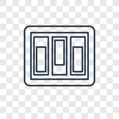 modaya uygun bir tasarım tarzı anahtar simgesi. saydam arka plan üzerinde izole simgesini geçin. vektör simgesi basit ve modern düz simgesi web sitesi, mobil, logo, app, geçiş UI. simge vektör çizim, Eps10 geçiş.