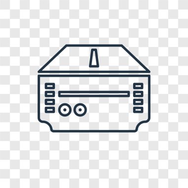 modaya uygun bir tasarım tarzı oyun konsolu simgesi. saydam arka plan üzerinde izole oyun konsolu simgesi. oyun konsolu vektör simgesi basit ve modern düz simgesi web sitesi, mobil, logo, app, UI. oyun konsolu simge vektör çizim, Eps10.