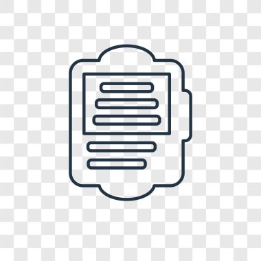 modaya uygun bir tasarım tarzı eReader simgesi. saydam arka plan üzerinde izole ereader simgesi. eReader vektör simgesi basit ve modern düz simgesi web sitesi, mobil, logo, app, UI. eReader simge vektör çizim, Eps10.