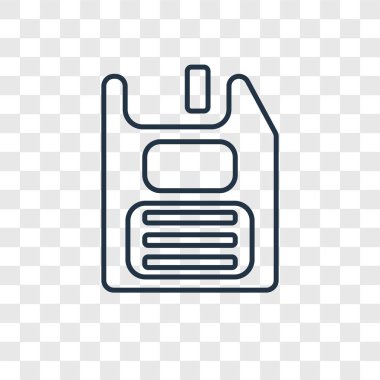 disket simgesini modaya uygun bir tasarım tarzı. disket simgesini şeffaf arka plan üzerinde izole. disket vektör simgesi basit ve modern düz simgesi web sitesi, mobil, logo, app, UI. disket simge vektör çizim, Eps10.