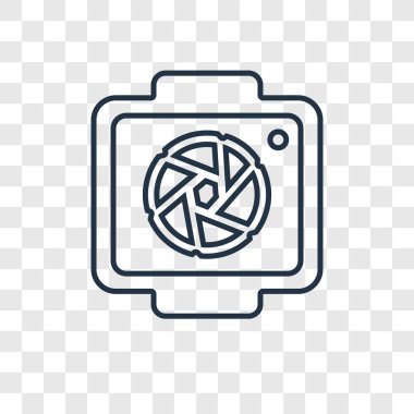 modaya uygun bir tasarım tarzı diyafram simgesi. diyafram simgesi üzerinde şeffaf arka plan izole. diyafram vektör simgesi basit ve modern düz simgesi web sitesi, mobil, logo, app, UI. diyafram simge vektör çizim, Eps10.