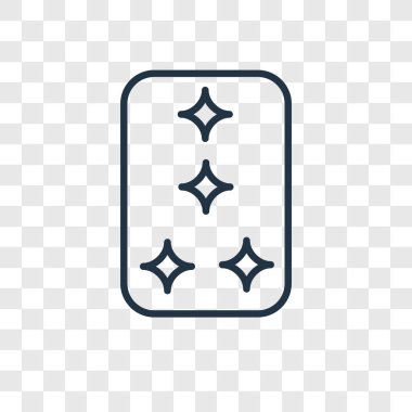 modaya uygun bir tasarım tarzı elmas simgesi ası. elmas simgesi üzerinde şeffaf arka plan izole ası. ası vektör simgesi basit elmas ve modern düz UI uygulaması, web sitesi, mobil, logo, sembol. elmas simge vektör çizim, Eps10 ası.