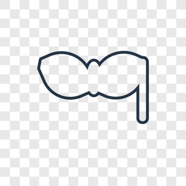 göz maskesi simgesini modaya uygun bir tasarım tarzı. göz maskesi simgesini şeffaf arka plan üzerinde izole. göz maskesi vektör simgesi basit ve modern düz simgesi web sitesi, mobil, logo, app, UI. göz maskesi simge vektör çizim, Eps10.