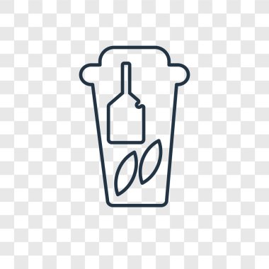 modaya uygun bir tasarım tarzı çay simgesi. çay simgesi üzerinde şeffaf arka plan izole. çay vektör simgesi basit ve modern düz simgesi web sitesi, mobil, logo, app, UI. çay simge vektör çizim, Eps10.