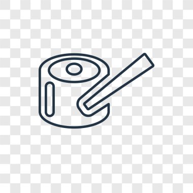 modaya uygun bir tasarım tarzı suşi simgesi. Suşi simgesi üzerinde şeffaf arka plan izole. Suşi vektör simgesi basit ve modern düz simgesi web sitesi, mobil, logo, app, UI. Suşi simge vektör çizim, Eps10.