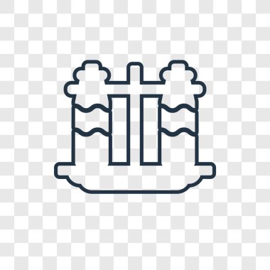 süt şişesi simgesi modaya uygun bir tasarım tarzı. süt şişesi simgesi üzerinde şeffaf arka plan izole. süt şişesi vektör simgesi basit ve modern düz simgesi web sitesi, mobil, logo, app, UI. süt şişesi simge vektör çizim, Eps10.