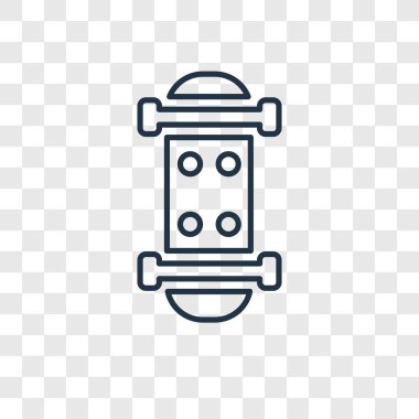 modaya uygun bir tasarım tarzı paten simgesi. saydam arka plan üzerinde izole paten simgesi. paten vektör simgesi basit ve modern düz simgesi web sitesi, mobil, logo, app, UI. paten simge vektör çizim, Eps10.