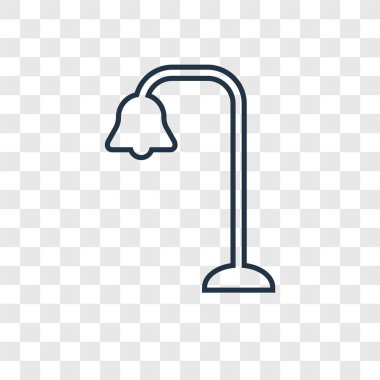 modaya uygun bir tasarım tarzı lamba simgesi. saydam arka plan üzerinde izole lamba simgesi. lamba vektör simgesi basit ve modern düz simgesi web sitesi, mobil, logo, app, UI. lamba simge vektör çizim, Eps10.