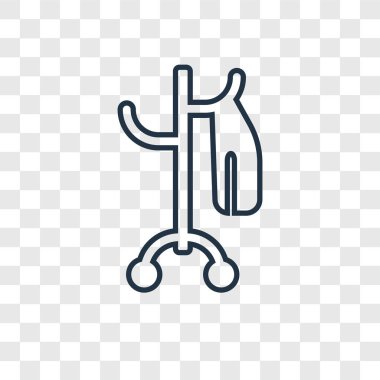 kat simgesi modaya uygun bir tasarım tarzı stand. saydam arka plan üzerinde izole kat stand simgesi. kat ayağa vektör simgesi basit ve modern düz UI uygulaması, web sitesi, mobil, logo, sembol. kat stand simge vektör çizim, Eps10.