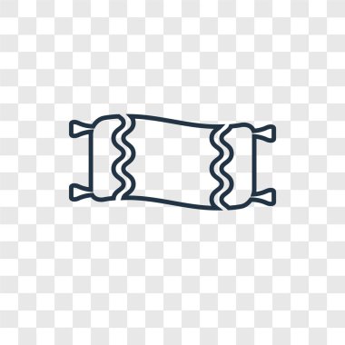 modaya uygun bir tasarım tarzı halı simgesi. saydam arka plan üzerinde izole halı simgesi. Halı vektör simgesi basit ve modern düz simgesi web sitesi, mobil, logo, app, UI. Halı simge vektör çizim, Eps10.