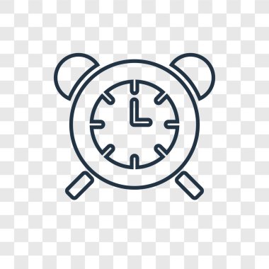 modaya uygun bir tasarım tarzı tablo saat simgesi. tablo saat simgesi üzerinde şeffaf arka plan izole. masa saati vektör simgesi basit ve modern düz simgesi web sitesi, mobil, logo, app, UI. masa saati simge vektör çizim, Eps10.