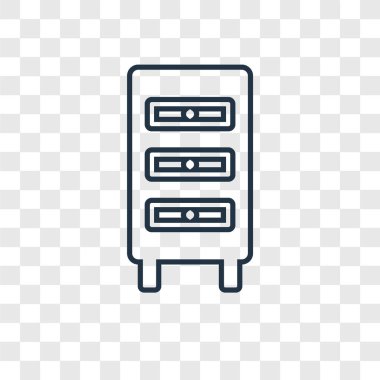 modaya uygun bir tasarım tarzı gardırop simgesi. saydam arka plan üzerinde izole gardırop simgesi. dolap vektör simgesi basit ve modern düz simgesi web sitesi, mobil, logo, app, UI. dolap simge vektör çizim, Eps10.