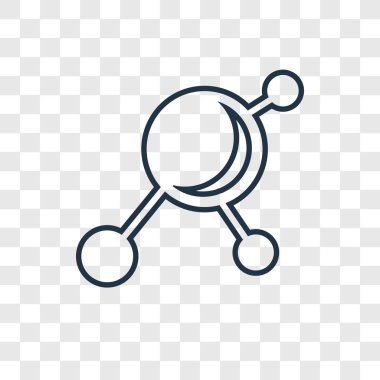 modaya uygun bir tasarım tarzı nanoteknoloji simgesi. Nanoteknoloji simgesi üzerinde şeffaf arka plan izole. Nanoteknoloji vektör simgesi basit ve modern düz simgesi web sitesi, mobil, logo, app, UI. Nanoteknoloji simge vektör çizim, Eps10.