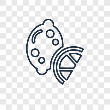 modaya uygun bir tasarım tarzı kireç simgesi. şeffaf arka plan üzerinde izole limon simgesi. Kireç vektör simgesi basit ve modern düz simgesi web sitesi, mobil, logo, app, UI. simge vektör çizim, Eps10 kireç.