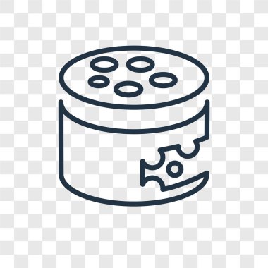 modaya uygun bir tasarım tarzı peynir simgesi. peynir simgesi üzerinde şeffaf arka plan izole. peynir vektör simgesi basit ve modern düz simgesi web sitesi, mobil, logo, app, UI. peynir simge vektör çizim, Eps10.