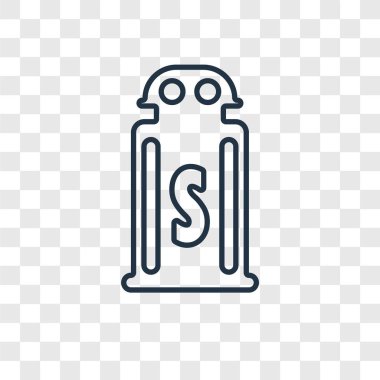 modaya uygun bir tasarım tarzı tuz simgesi. tuz simgesi üzerinde şeffaf arka plan izole. tuz vektör simgesi basit ve modern düz simgesi web sitesi, mobil, logo, app, UI. tuz simge vektör çizim, Eps10.