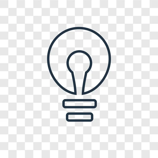 Light Bulb Icon Trendy Design Style Light Bulb Icon Isolated — Stock Vector