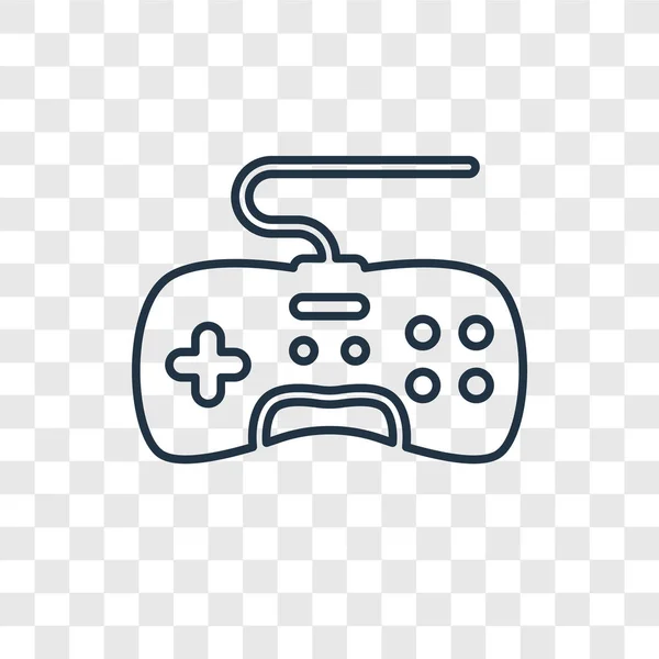 Ícone Controlador Jogo Estilo Design Moderno Ícone Controlador Jogo Isolado — Vetor de Stock