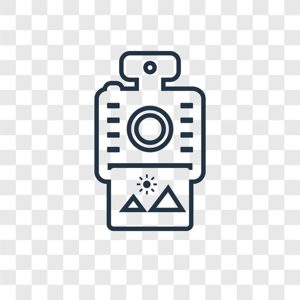 Instant Camera Icon Trendy Design Style Instant Camera Icon Isolated — Stock Vector