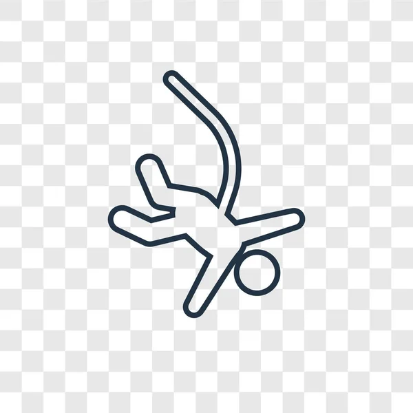 Bungee Salto Icono Estilo Diseño Moda Bungee Icono Salto Aislado — Vector de stock