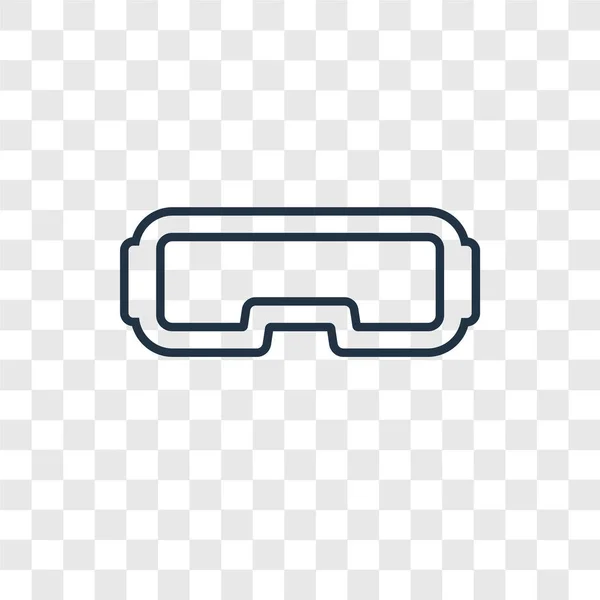 Icono Gafas Estilo Diseño Moda Icono Gafas Aisladas Sobre Fondo — Vector de stock