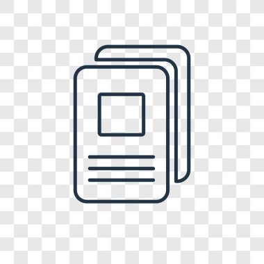 modaya uygun bir tasarım tarzı belge simgesi. Belge simgesi üzerinde şeffaf arka plan izole. Belge vektör simgesi basit ve modern düz simgesi web sitesi, mobil, logo, app, UI. belgeyi simge vektör çizim, Eps10.