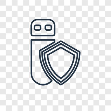veri koruma simgesi modaya uygun bir tasarım tarzı. veri koruma simgesi üzerinde şeffaf arka plan izole. veri koruma vektör simgesi basit ve modern düz simgesi web sitesi, mobil, logo, app, UI. veri koruma simge vektör çizim, Eps10.