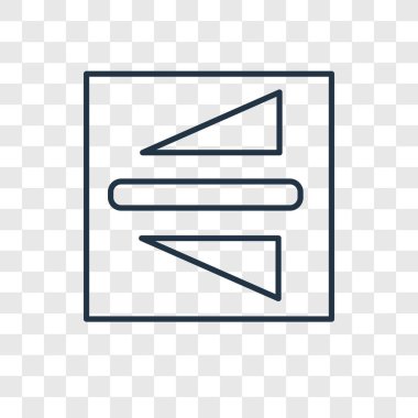 simge modaya uygun bir tasarım tarzı flip. saydam arka plan üzerinde izole simge çevirmek. vektör simgesi basit ve modern düz simgesi web sitesi, mobil, logo, app, flip UI. simge vektör çizim, Eps10 çevir.