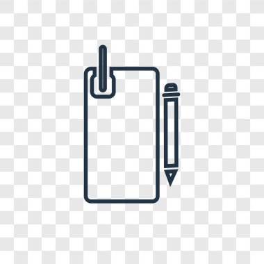 modaya uygun bir tasarım tarzı bir ses etiketi simgesi. bir ses etiketi simgesi üzerinde şeffaf arka plan izole. etiket vektör simgesi basit ve modern düz simgesi web sitesi, mobil, logo, app, UI. Etiket simge vektör çizim, Eps10.