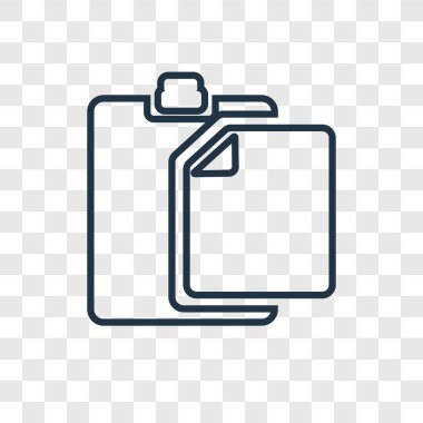 modaya uygun bir tasarım tarzında Panosu simgesi yapıştırın. saydam arka plan üzerinde izole Panosu simgesi yapıştırın. Pano vektör simgesi basit ve modern düz simgesi web sitesi, mobil, logo, app, yapıştırın UI. Pano simge vektör çizim, Eps10 yapıştırın.