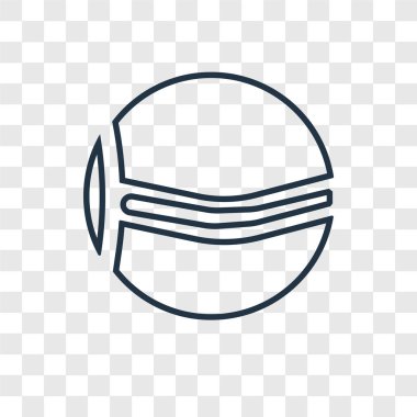 topu simgesini modaya uygun bir tasarım tarzı. topu simgesini şeffaf arka plan üzerinde izole. top vektör simgesi basit ve modern düz simgesi web sitesi, mobil, logo, app, UI. topu simge vektör çizim, Eps10.