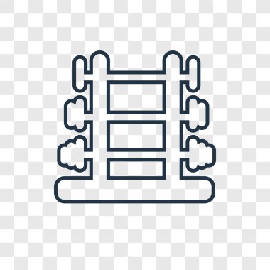 modaya uygun bir tasarım tarzı dumbbell simgesi. saydam arka plan üzerinde izole dumbbell simgesi. Dumbbell vektör simgesi basit ve modern düz simgesi web sitesi, mobil, logo, app, UI. Dumbbell simge vektör çizim, Eps10.