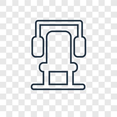 modaya uygun bir tasarım tarzı makine simgesi. makine simgesi üzerinde şeffaf arka plan izole. makine vektör simgesi basit ve modern düz simgesi web sitesi, mobil, logo, app, UI. makine simge vektör çizim, Eps10.