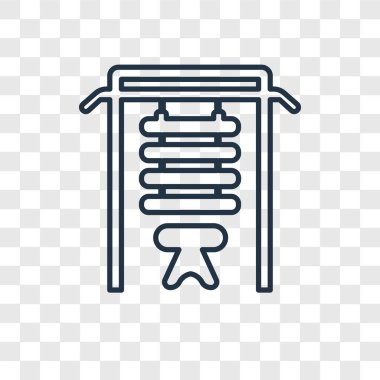 modaya uygun bir tasarım tarzı makine simgesi. makine simgesi üzerinde şeffaf arka plan izole. makine vektör simgesi basit ve modern düz simgesi web sitesi, mobil, logo, app, UI. makine simge vektör çizim, Eps10.