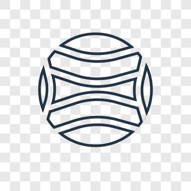 topu simgesini modaya uygun bir tasarım tarzı. topu simgesini şeffaf arka plan üzerinde izole. top vektör simgesi basit ve modern düz simgesi web sitesi, mobil, logo, app, UI. topu simge vektör çizim, Eps10.