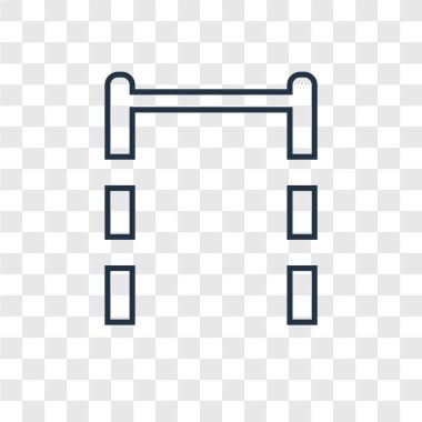 simge modaya uygun bir tasarım tarzı bar yukarı çekin. saydam arka plan üzerinde izole simgesi bar yukarı çekin. vektör simgesi basit ve modern düz simgesi web sitesi, mobil, logo, Bar app, UI yukarı çekin. simge vektör çizim, Eps10 bar yetişmek.