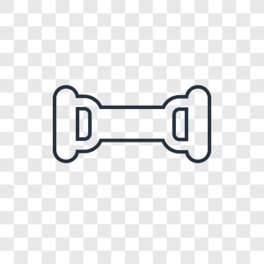 Göğüs genişletme simgesini modaya uygun bir tasarım tarzı. Göğüs genişletici simgesi üzerinde şeffaf arka plan izole. Göğüs genişletici vektör simgesi basit ve modern düz simgesi web sitesi, mobil, logo, app, UI. Göğüs genişletici simge vektör çizim, Eps10.