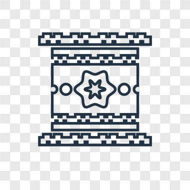 modaya uygun bir tasarım tarzı Mısır simgesi. Mısır simgesi üzerinde şeffaf arka plan izole. Mısır vektör simgesi basit ve modern düz simgesi web sitesi, mobil, logo, app, UI. Mısır simge vektör çizim, Eps10.