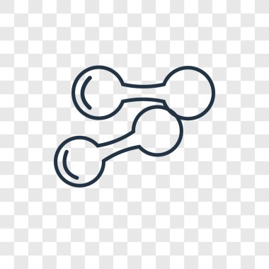 modaya uygun bir tasarım tarzı dumbbells simgesi. saydam arka plan üzerinde izole dumbbells simgesi. Halter simgesi basit vektör ve modern düz UI uygulaması, web sitesi, mobil, logo, sembol. Halter simge vektör çizim, Eps10.