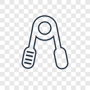 modaya uygun bir tasarım tarzı grip simgesi. grip bölümü simgesi üzerinde şeffaf arka plan izole. Grip vektör simgesi basit ve modern düz simgesi web sitesi, mobil, logo, app, UI. grip bölümünün simge vektör çizim, Eps10.
