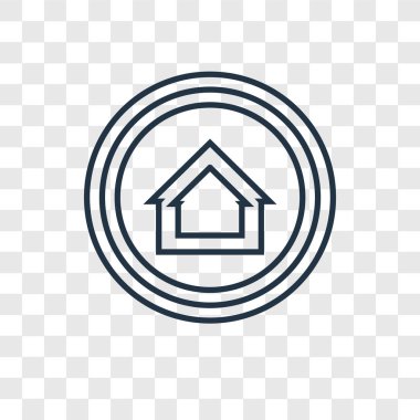 modaya uygun bir tasarım tarzı ev simgesini. ev simgesini şeffaf arka plan üzerinde izole. ev vektör simgesi basit ve modern düz simgesi web sitesi, mobil, logo, app, UI. ev simgesini vektör çizim, Eps10.