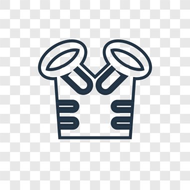 modaya uygun bir tasarım tarzı amblemi simgesi. saydam arka plan üzerinde izole amblemi simgesi. amblemi vektör simgesi basit ve modern düz simgesi web sitesi, mobil, logo, app, UI. amblem simge vektör çizim, Eps10.