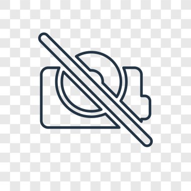 modaya uygun bir tasarım tarzı resimler simge yok. saydam arka plan üzerinde izole resimleri simge yok. resim yok simgesi basit vektör ve modern düz UI uygulaması, web sitesi, mobil, logo, sembol. hiçbir resim simge vektör çizim, Eps10.