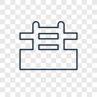 modaya uygun bir tasarım tarzı havuzu simgesi. saydam arka plan üzerinde izole havuzu simgesi. Havuzu vektör simgesi basit ve modern düz simgesi web sitesi, mobil, logo, app, UI. Havuzu simge vektör çizim, Eps10.