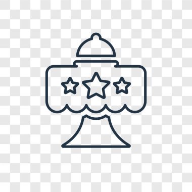 modaya uygun bir tasarım tarzı restoran simgesi. saydam arka plan üzerinde izole Restoran simgesi. Restoran vektör simgesi basit ve modern düz simgesi web sitesi, mobil, logo, app, UI. Restoran simge vektör çizim, Eps10.