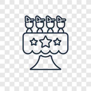 modaya uygun bir tasarım tarzı restoran simgesi. saydam arka plan üzerinde izole Restoran simgesi. Restoran vektör simgesi basit ve modern düz simgesi web sitesi, mobil, logo, app, UI. Restoran simge vektör çizim, Eps10.