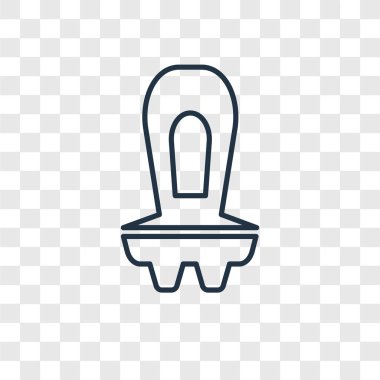 sandalye simge modaya uygun bir tasarım tarzı. saydam arka plan üzerinde izole sandalye simge. sandalye vektör simgesi basit ve modern düz simgesi web sitesi, mobil, logo, app, UI. sandalye simge vektör çizim, Eps10.